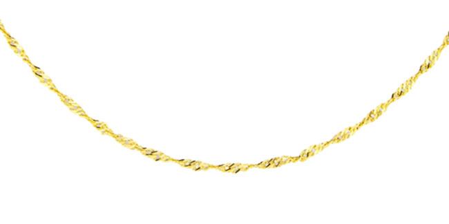 Twisted Halskette Choker Gold (36cm)