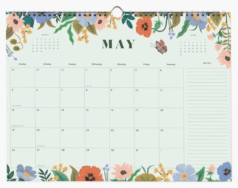 2024 Appointment Wandkalender Blossom