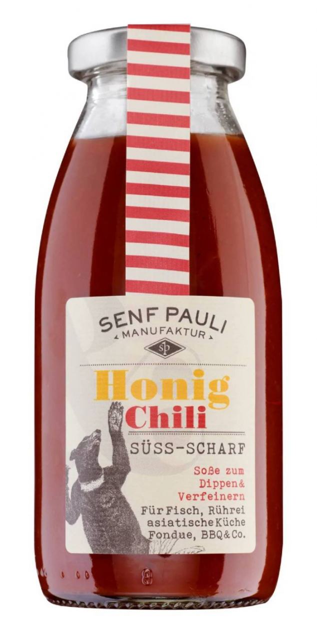 Senf Pauli - Soße Honig & Chili