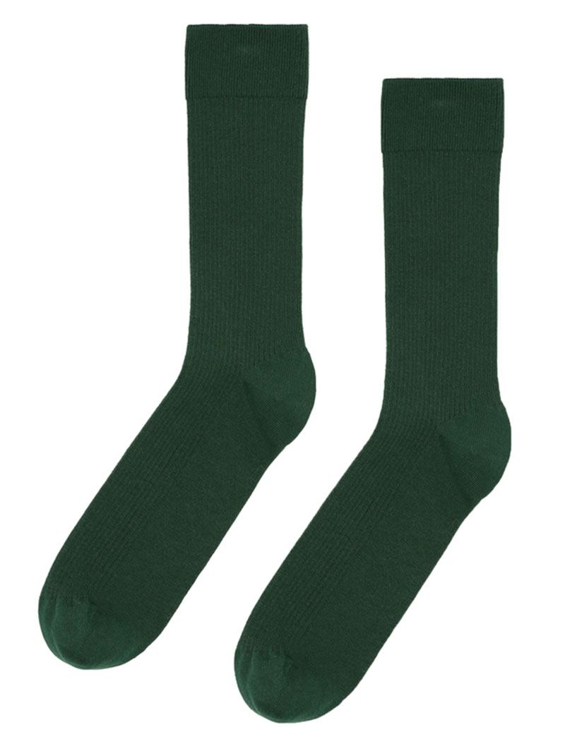 Classic Organic Socks Emerald Green