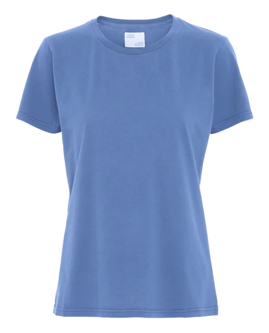 Woman Light Organic T-Shirt Sky Blue