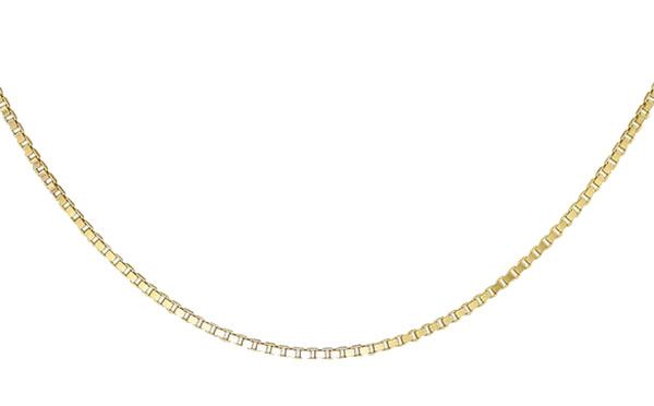 Box Choker Halskette Gold (36cm)