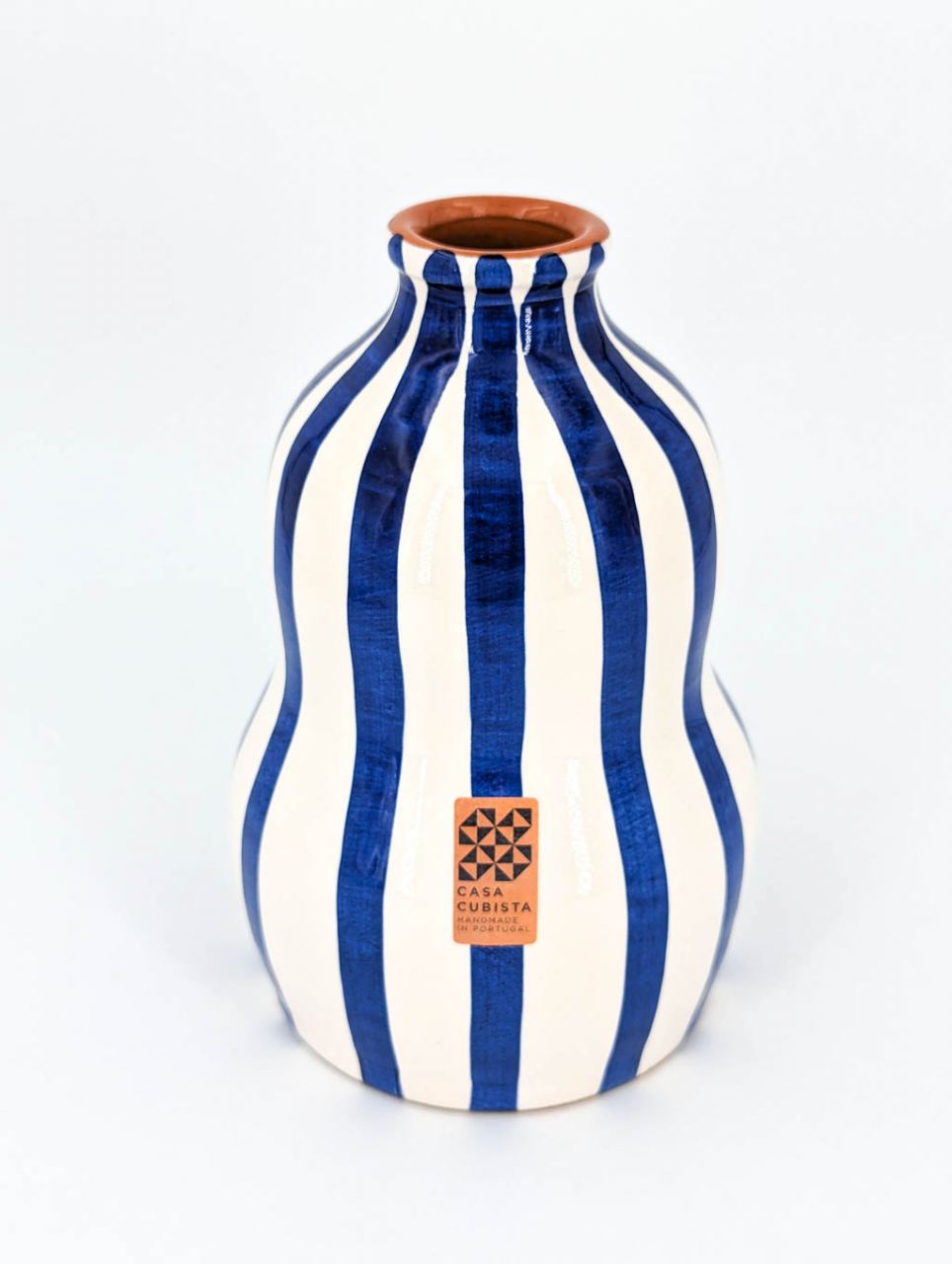 Gourd Large Vase Blue