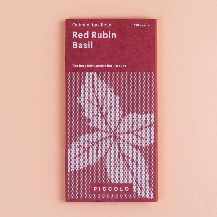 Basil Red Rubin Saatgut