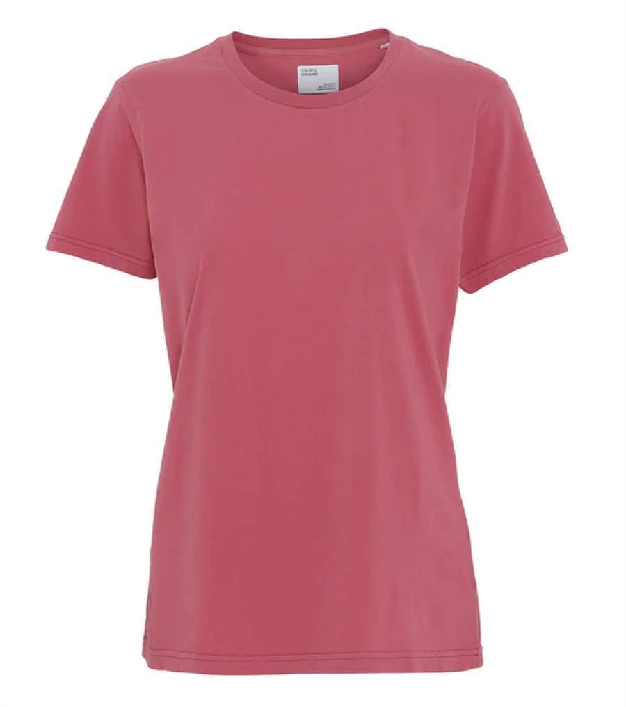 Woman Light Organic T-Shirt Raspberry Pink