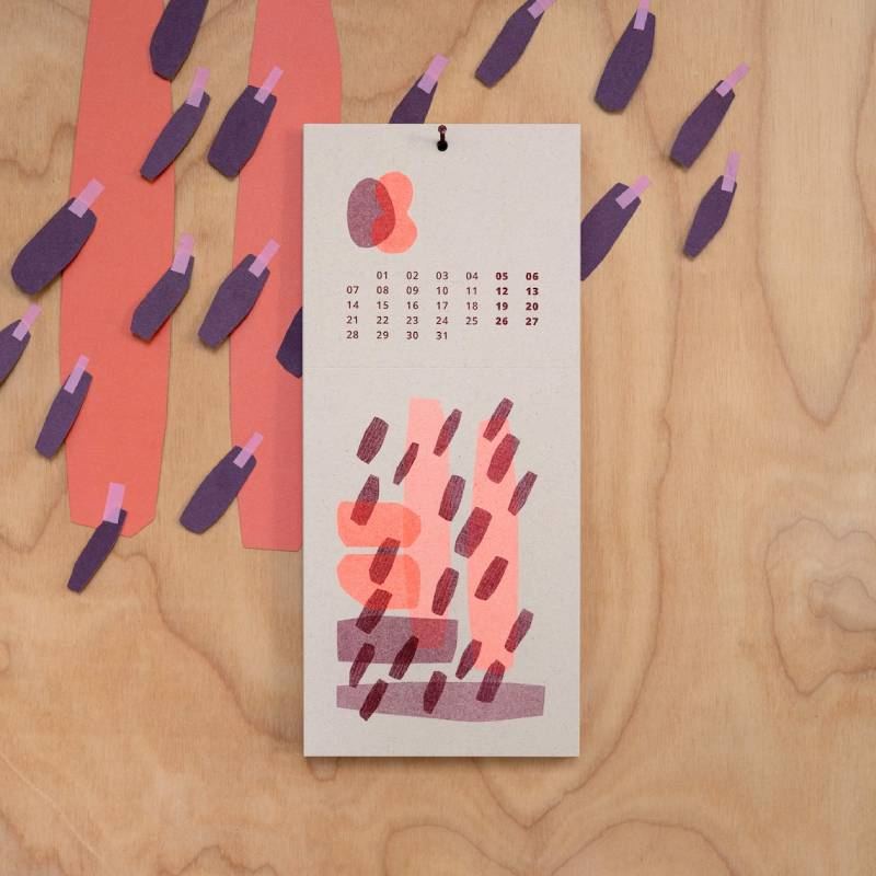 Riso Wandkalender 2023 Postkartenkalender