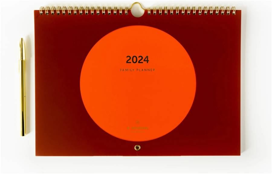 A-Journal Family Planner 2024 Circle
