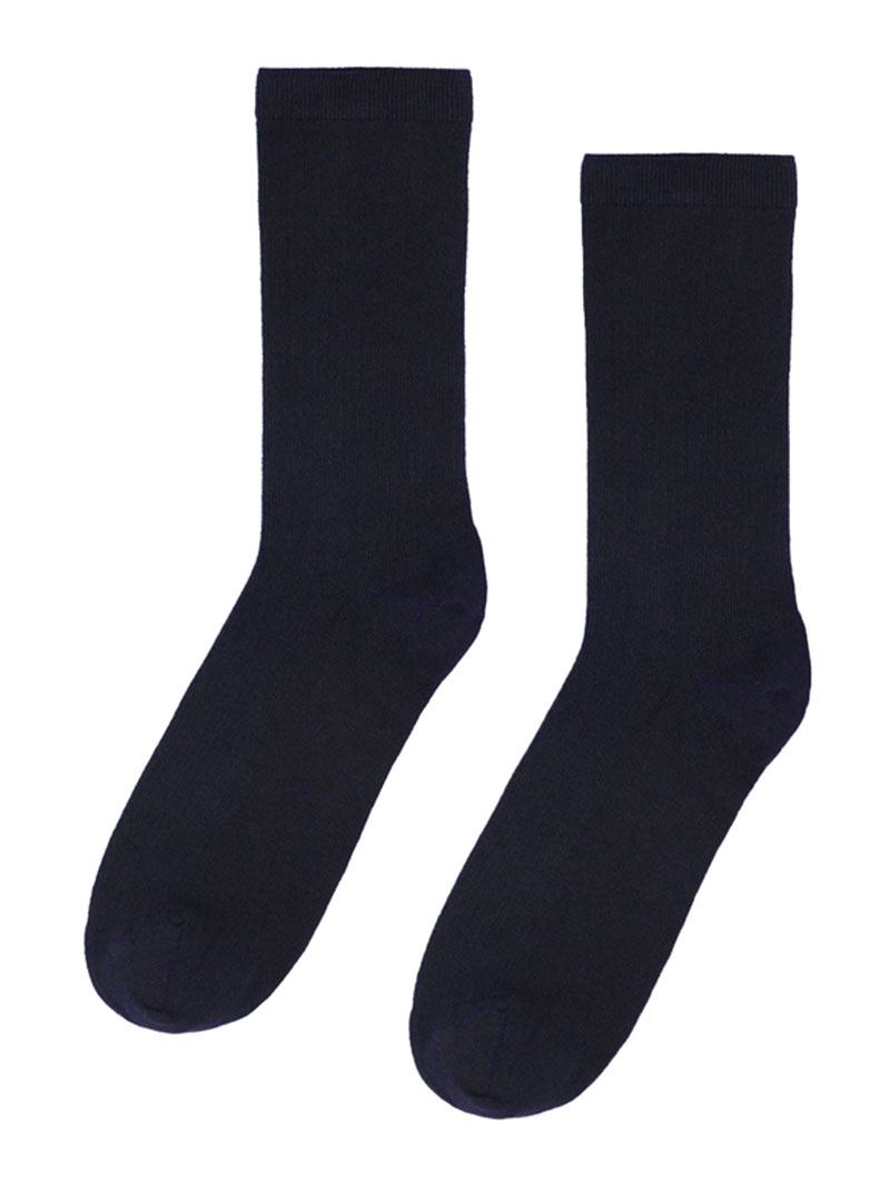 Classic Organic Socks Navy Blue