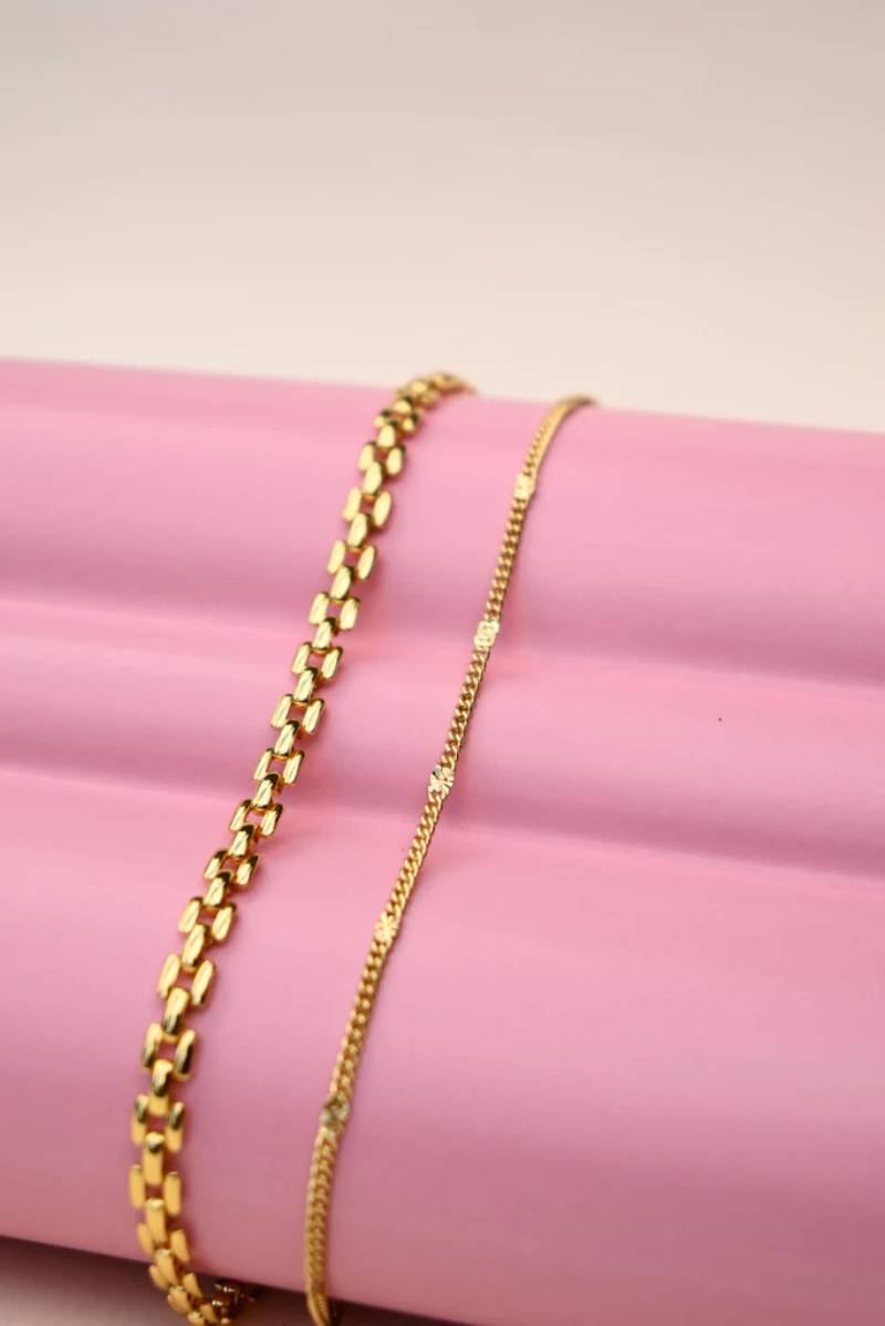 Iconic Chain Halskette Gold (40cm)