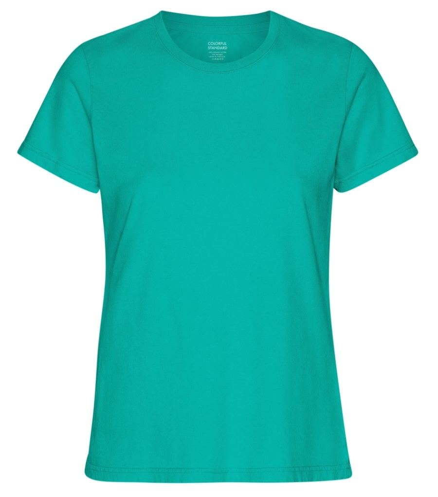 Woman Light Organic T-Shirt Tropical Sea