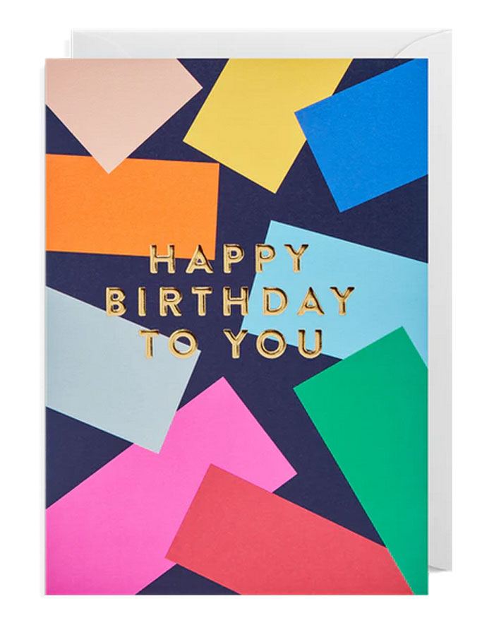 Postco Happy Birthday To You Klappkarte