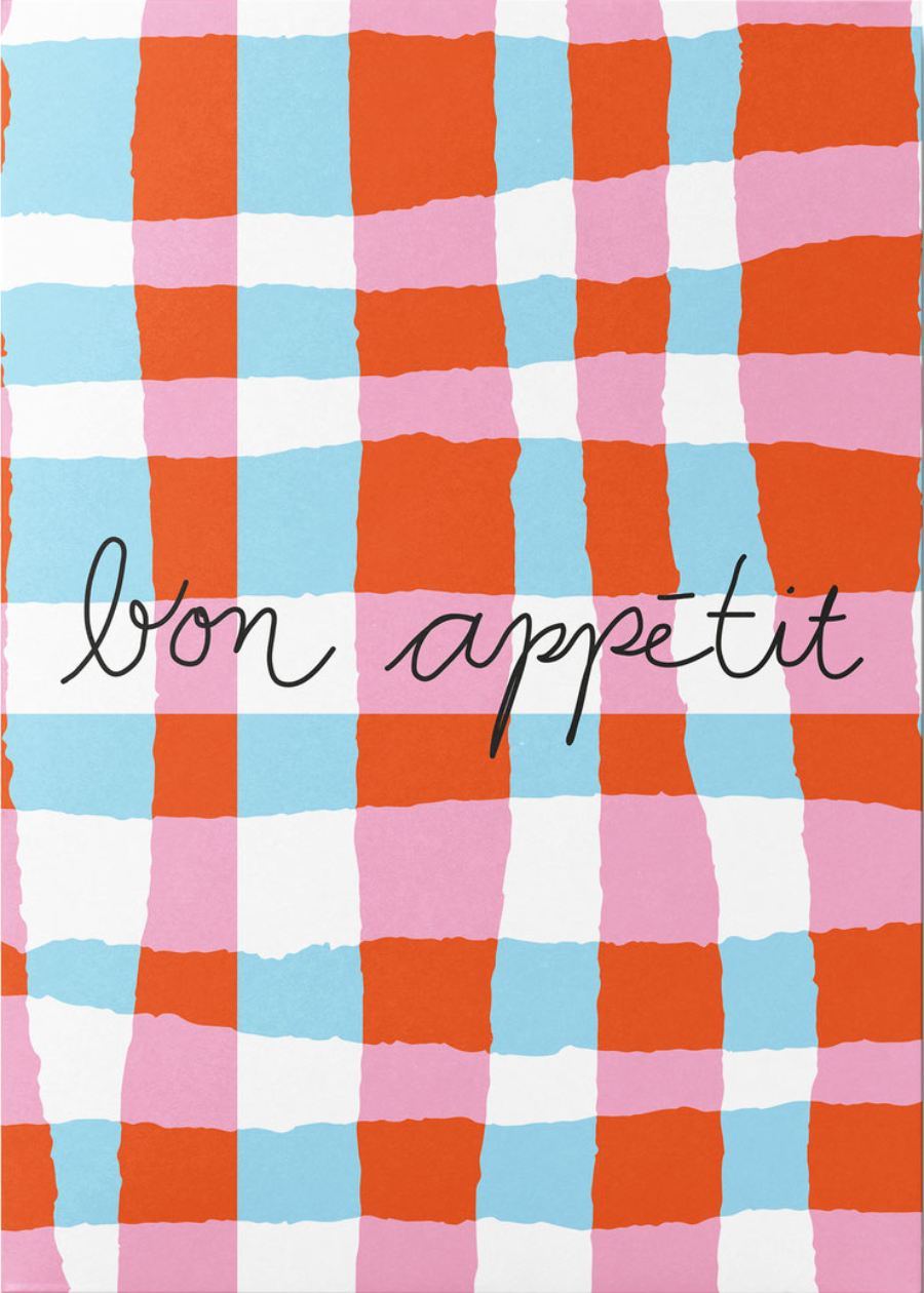 Bon Appetit Postkarte