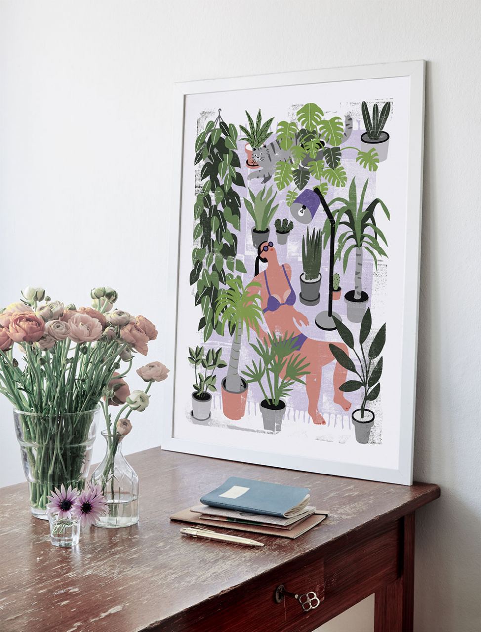 Botanical Summer Poster (50 x 70 cm)