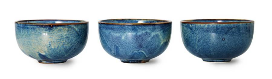 Home Chefs Ceramics: Bowl Rustic Blue