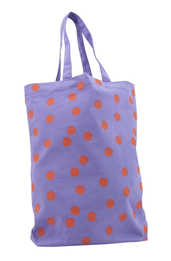 Shopper Baumwolle Polka Dots Jangle Purple & Squash