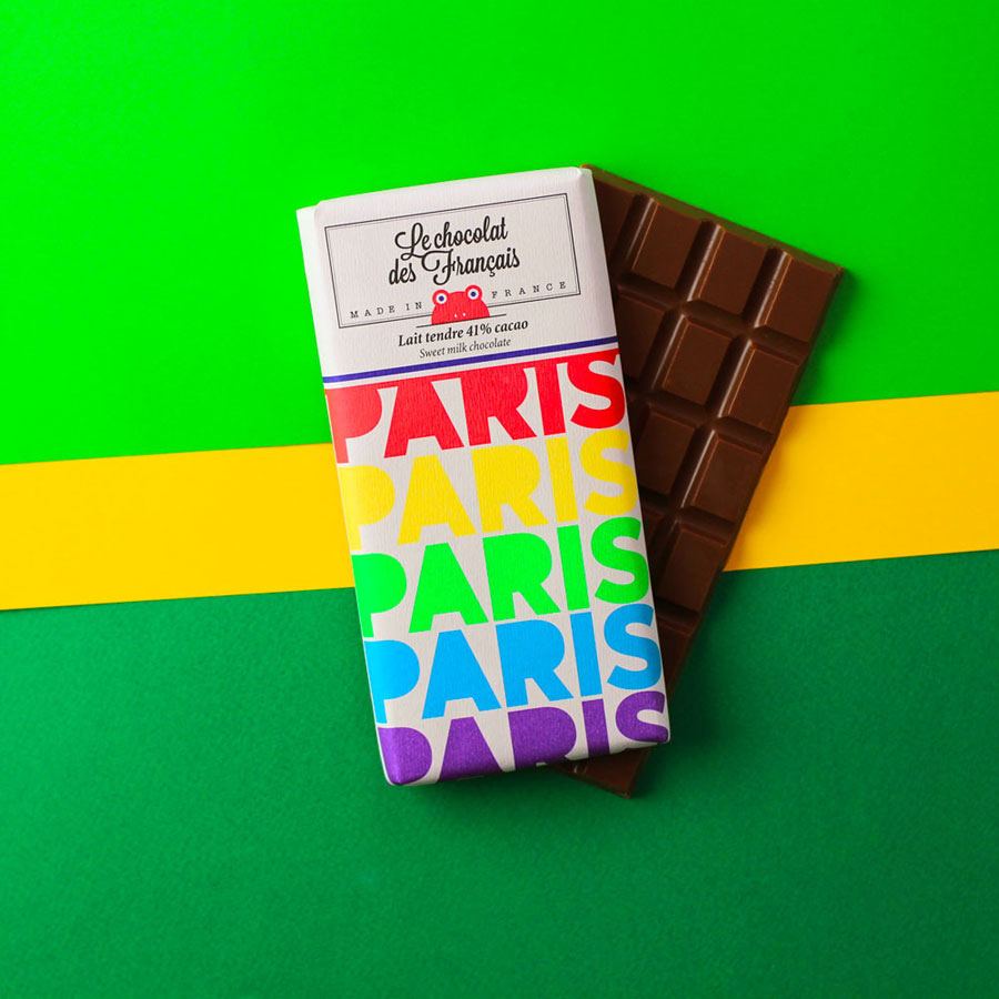 Paris Multicolore Milchschokolade 80g