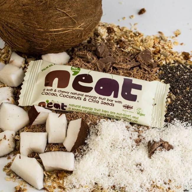 N'eat Cacao, Coconuts & Chia Seeds Natural Energy Bar (45g)