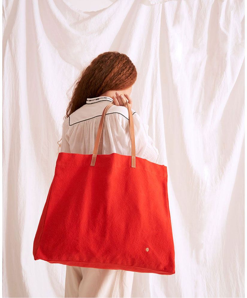 Shopping Bag Iona Tangerine
