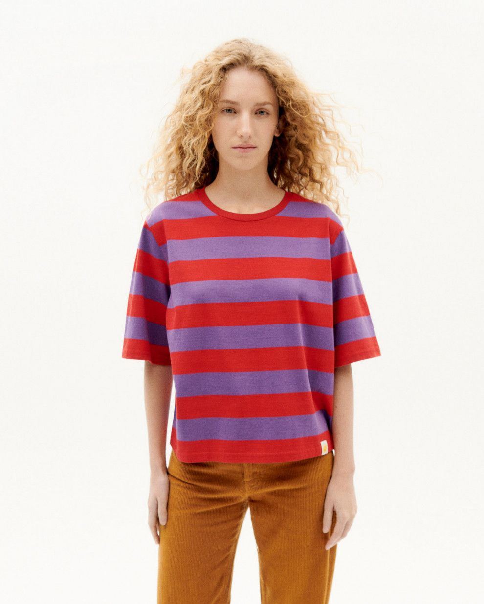 Violet Stripes Lucia T-Shirt