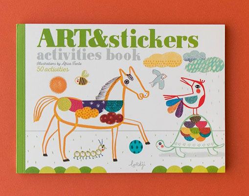 Activities Book - Art & Stickers