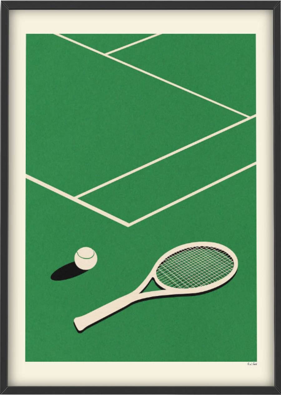 Tennis Club Print (30x40cm)