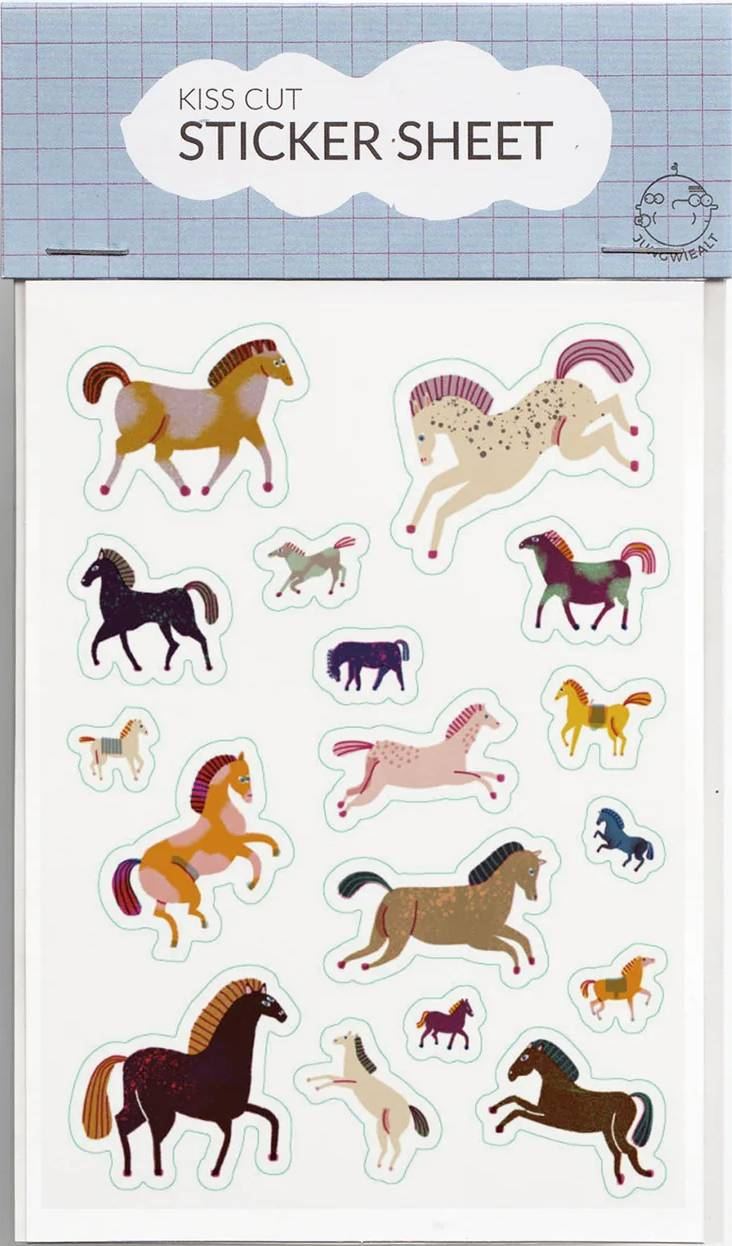 Horses Sticker Set