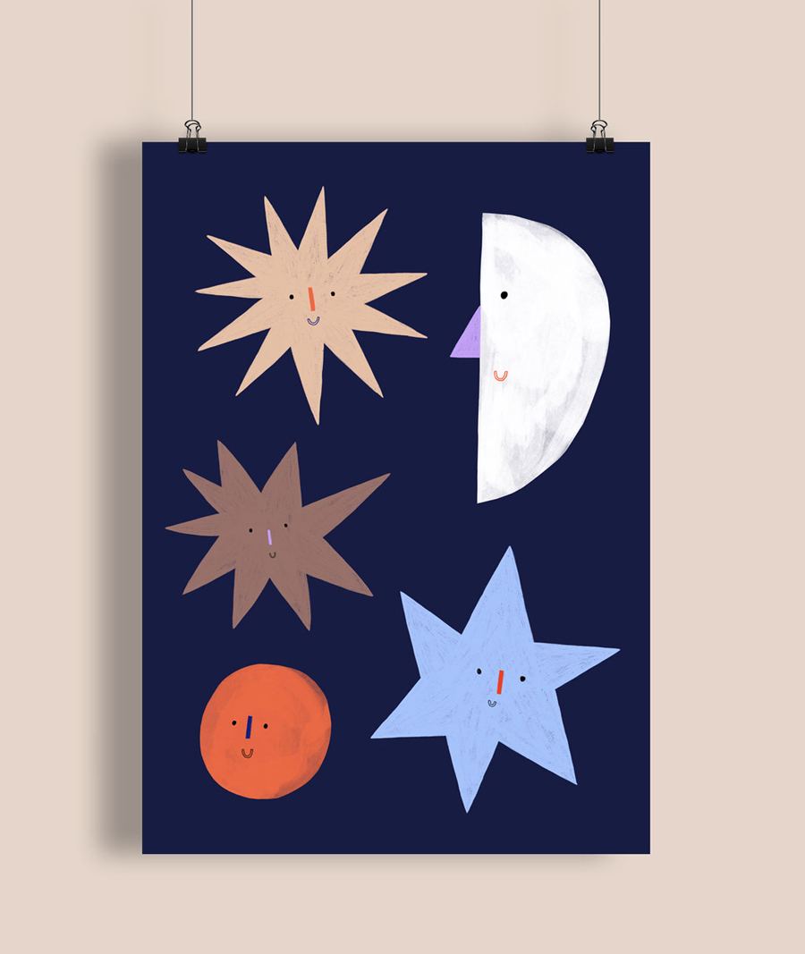Stars Print (Din A3)