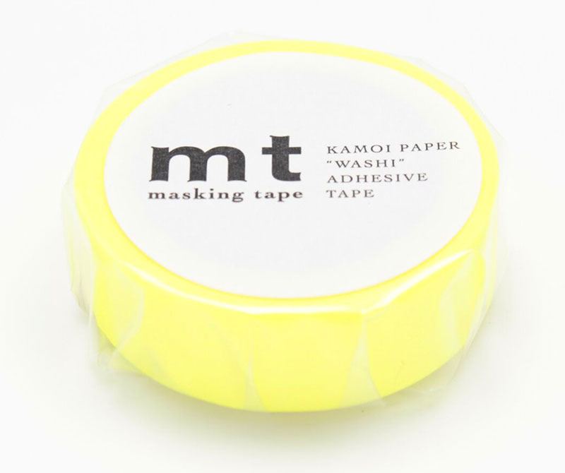 mt Masking Tape Shocking Yellow