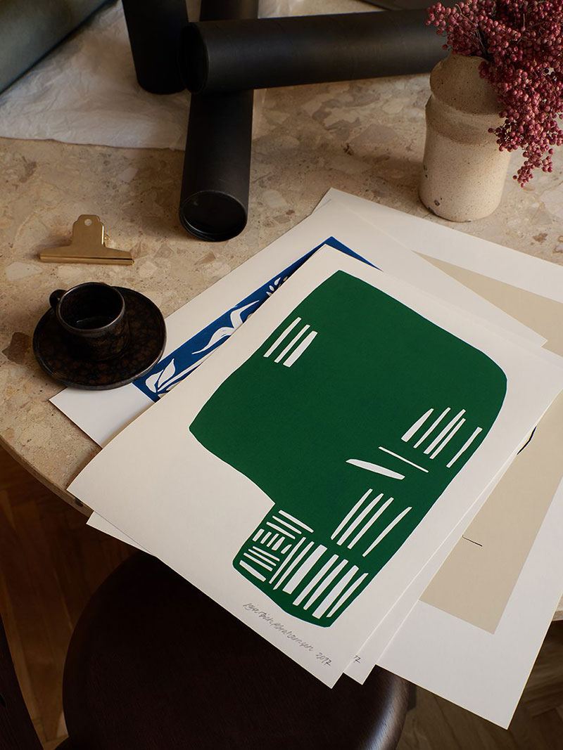 Corpus Green Print (40x50cm)