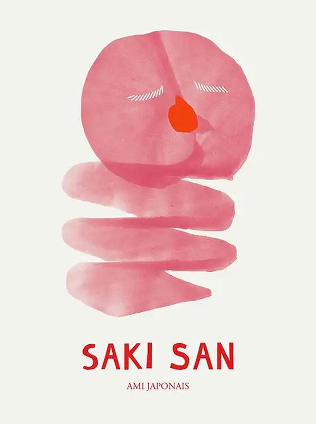 Saki San Print (30x40cm)