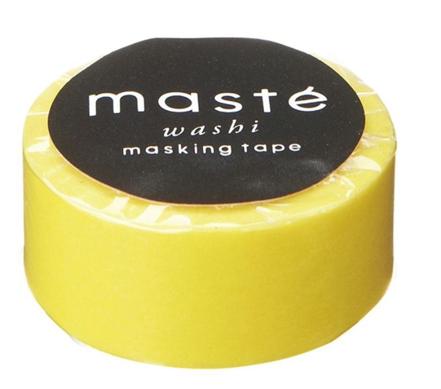 Masté Neon Yellow Masking Tape