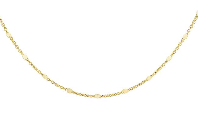 Small Drops Halskette Gold (36cm)