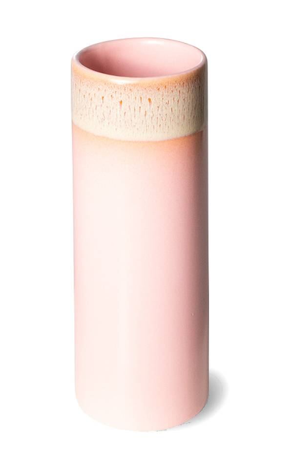 70's Ceramics Vase XS Pink
