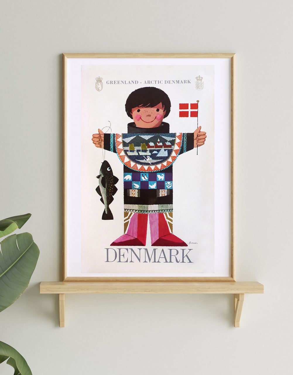 Ib Antoni Greenland - Arctic Denmark Plakat (36 × 57 cm)