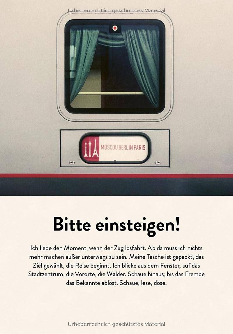 Reisehandbuch Europa mit dem Zug - Geheimtipps von Freunden